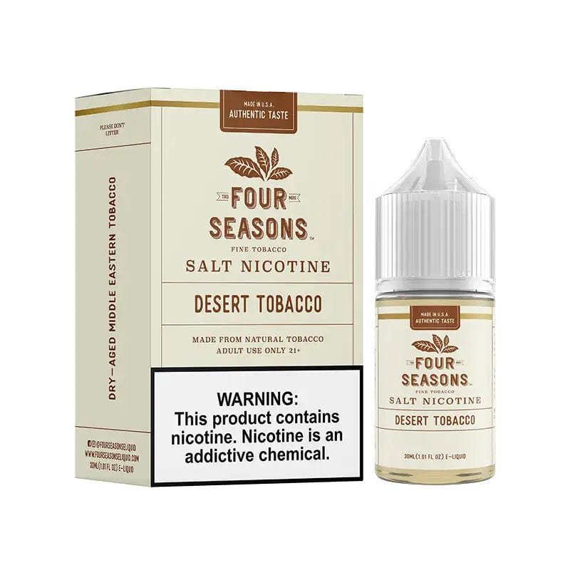Four Seasons E-Liquids Desert Tobacco 30ml Nic Salt Vape Juice