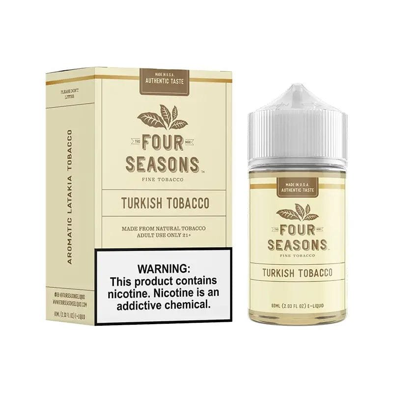 Four Seasons E-Liquids Turkish Tobacco 60ml Vape Juice