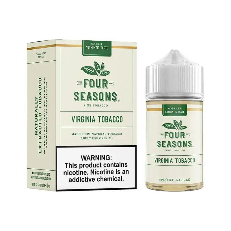 Four Seasons E-Liquids Virginia Tobacco 60ml Vape Juice