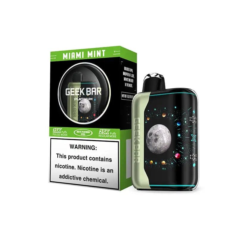 Geek Bar Pulse X 25000 Platinum Edition Disposable Vape (5%, 25000 Puffs)