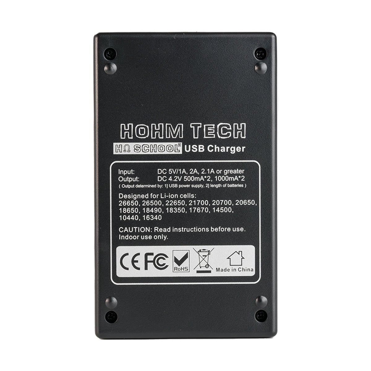 Hohm Tech School 2 Channel Battery Charger