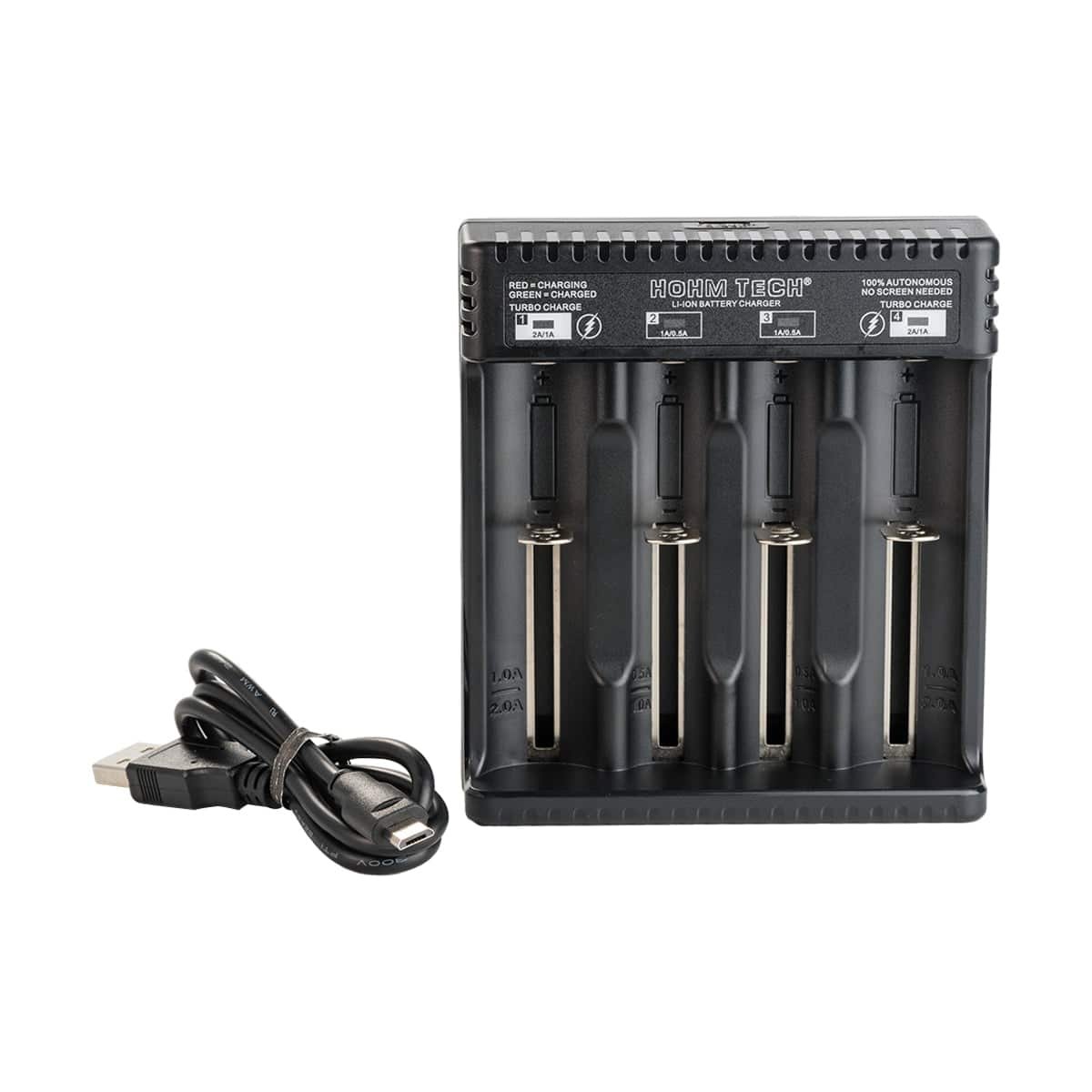 Hohm Tech School 4 Channel Battery Charger