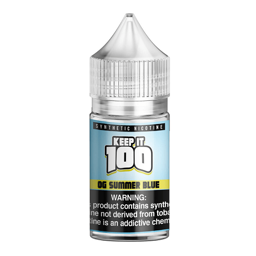 OG Summer Blue 30ml Synthetic Nicotine Nic Salt Vape Juice – Keep It 100