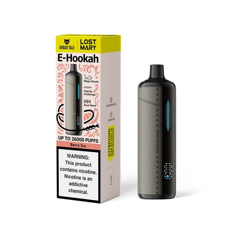 Lost Mary x Urban Tale E-hookah Disposable Vape (0.6%, 26000 Puffs)