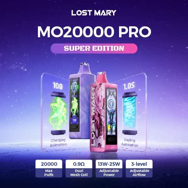 Lost Mary MO20000 Pro Disposable Vape (5%, 20000 Puffs)