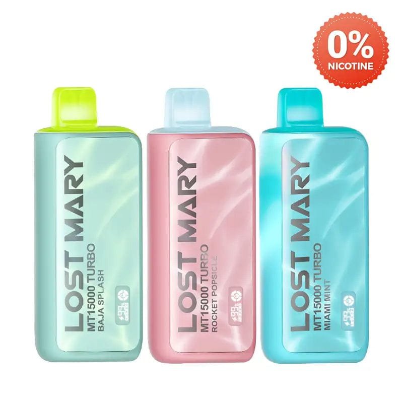 Lost Mary MT15000 Turbo Disposable Vape (0% & 5%, 15000 Puffs)