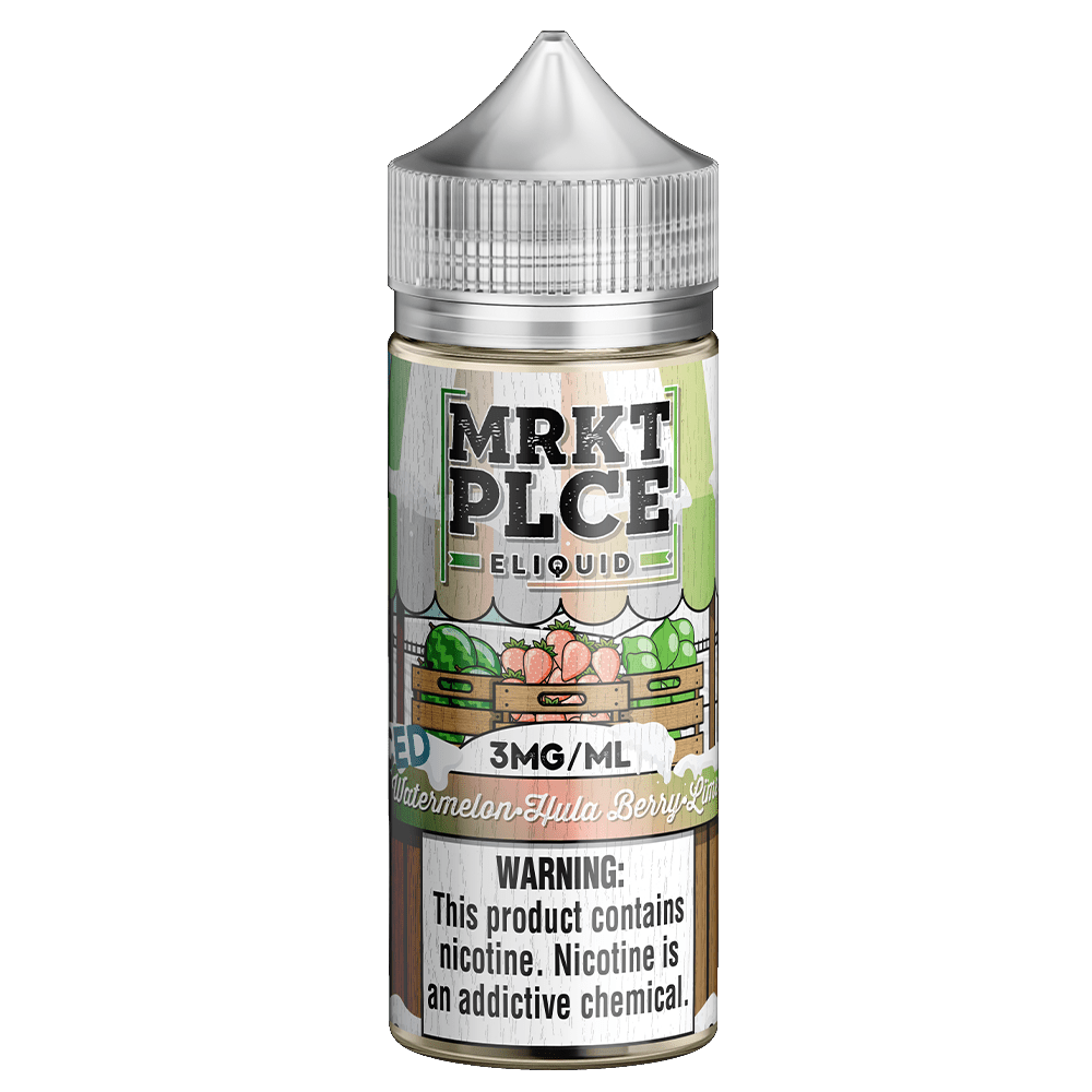 MRKT PLCE Watermelon Hula Berry Lime Iced 100ml Vape Juice