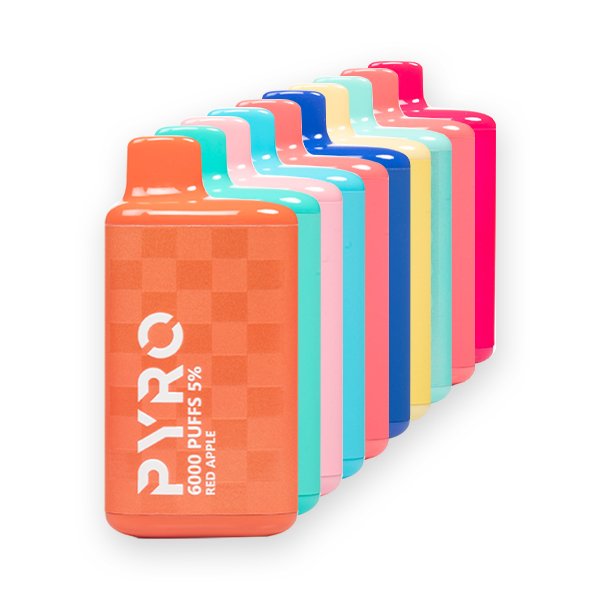 PYRO 6000 Puffs – Pack 10 items