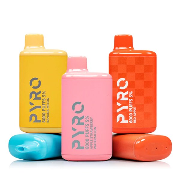 PYRO 6000 Puffs – Pack 5 items