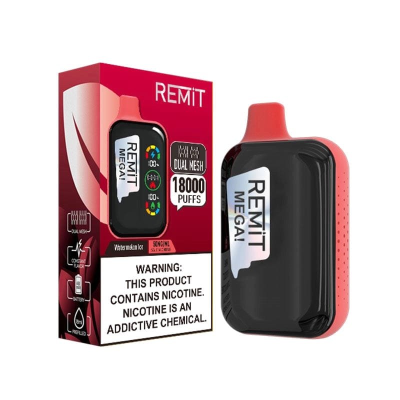 Remit Mega 18000 Disposable Vape (5%, 18000 Puffs)