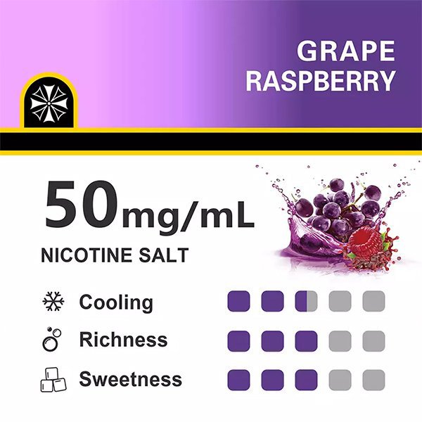 SEREIN MECH-PRO 10000 Puffs Grape Raspberry