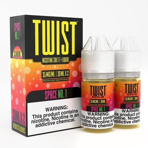 Space No.1 2x 30ml Nic Salt Vape Juice – Twist E-Liquids