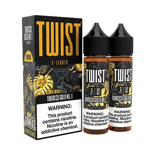 Tobacco Gold No.1 2x 60ml (120ml) Vape Juice – Twist E-Liquids