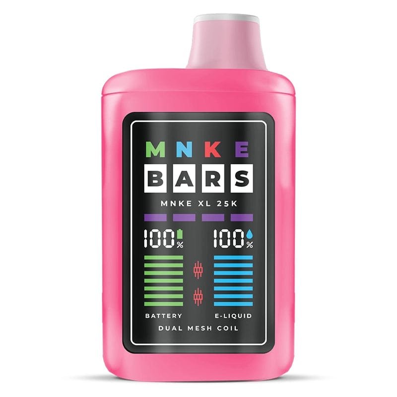 MNKE Bars XL 25K Disposable Vape (0% & 5%, 25000 Puffs)