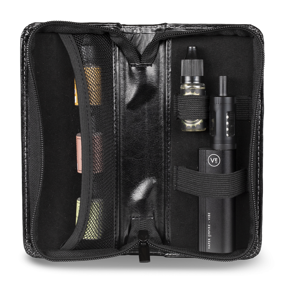 Vaper Empire Leather Vape Carry Case & E-Cig Carrying Pouch