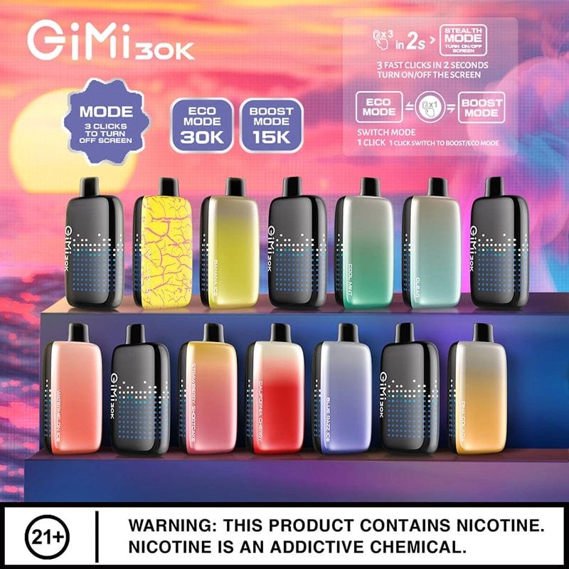 VIHO GiMi 30K Disposable Vape (5%, 30000 Puffs)