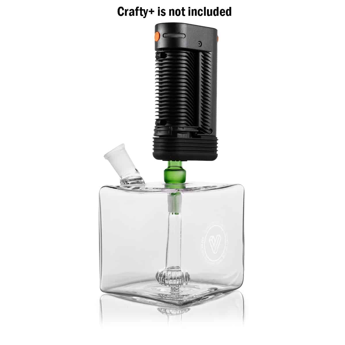 POTV Cloud Cube Glass Bubbler