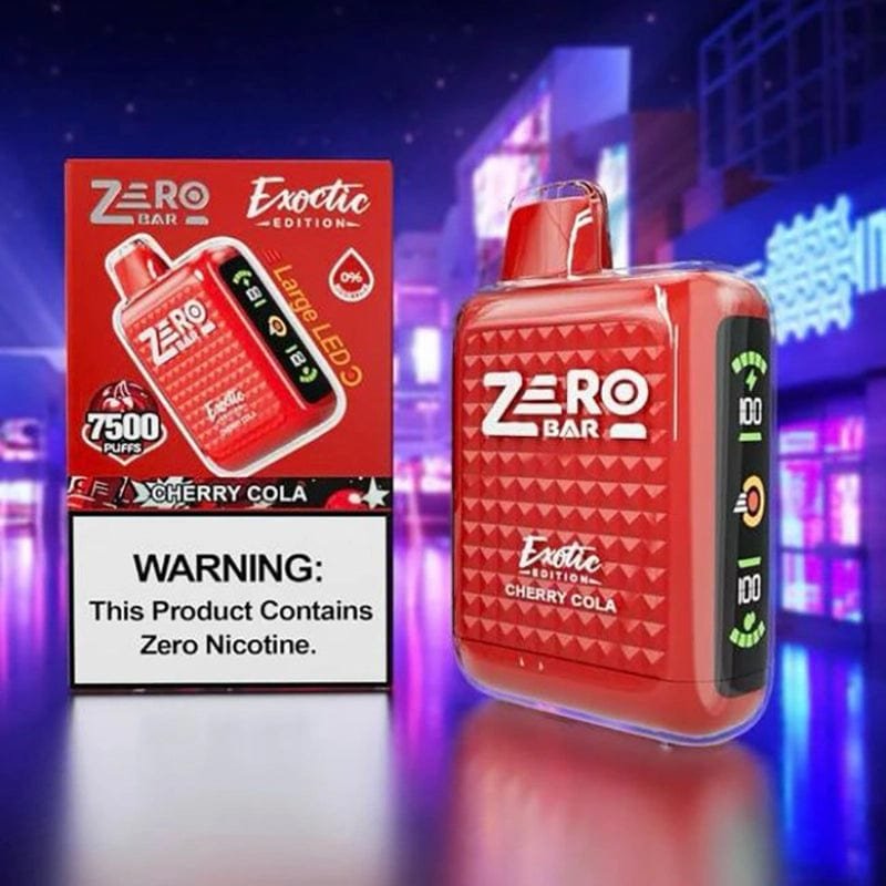 ZERO Bar Exotic Edition Disposbale Vape (0%, 7500 Puffs)