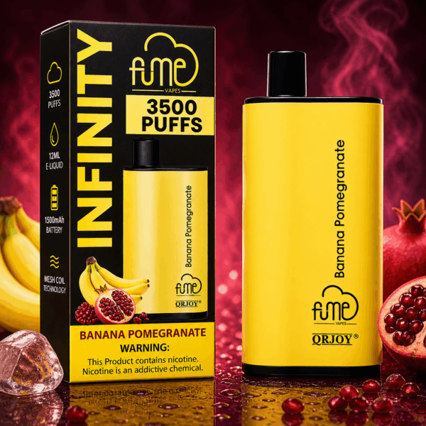 FUME - Banana Pomegranate 3,500 Puffs - AusVape Direct
