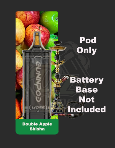 Gunnpod Moss Pod Only - Double Apple Shisha - 8,000