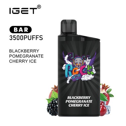 IGET Bar - Blackberry Pomegranate Cherry Ice - 3500