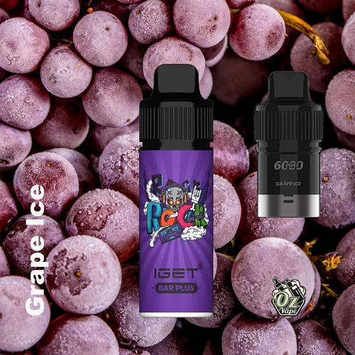 iGet Bar Plus - Grape Ice - 6000