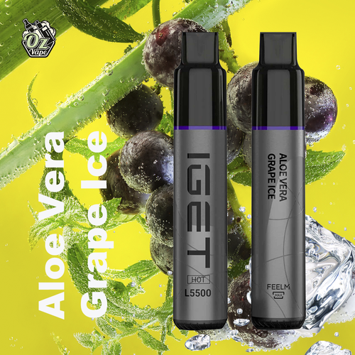 IGET Hot - Aloe Vera Grape Ice - 5500