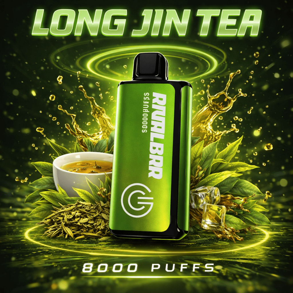 RIVAL BAR LONG JIN TEA – 8,000 PUFFS - AusVape Direct