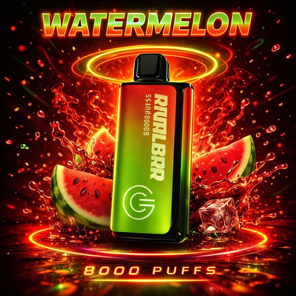 RIVAL BAR WATERMELON – 8000 PUFFS - AusVape Direct