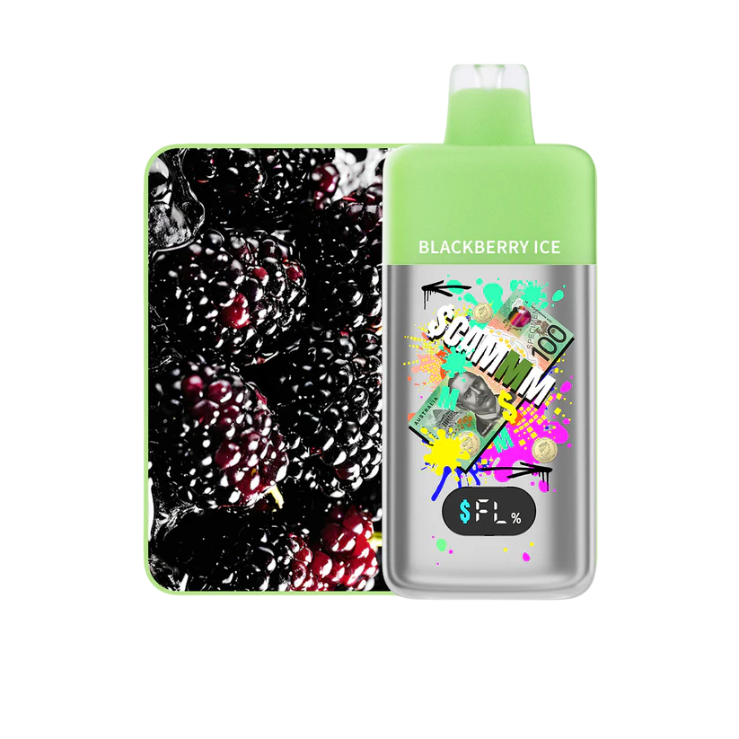 SCAMMM - Blackberry Ice 15,000 PuffS