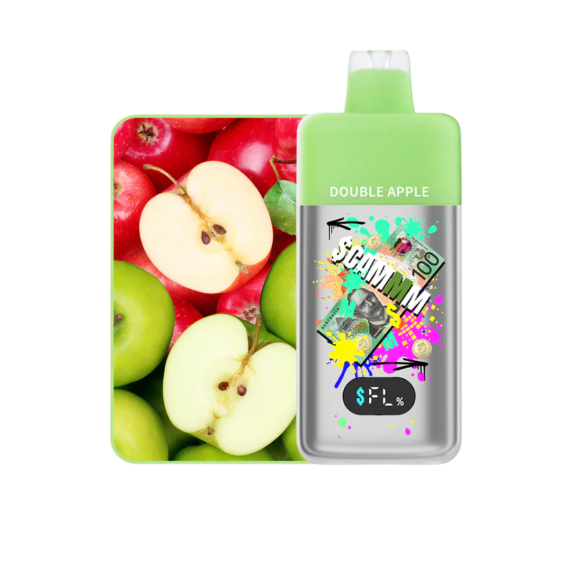 SCAMMM - DOUBLE APPLE 15,000 PUFFS