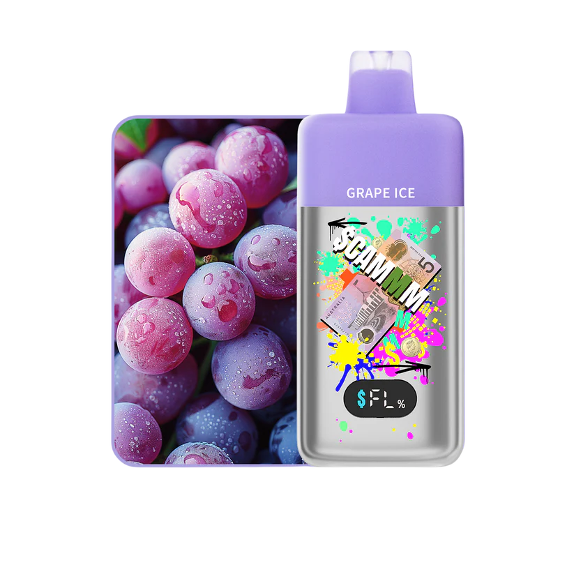 SCAMMM - Grape Ice 15,000 PUFFS -