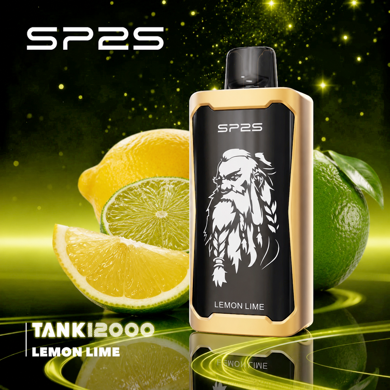 SP2S TANK – Lemon Lime 12,000 PUFFS - AusVape Direct