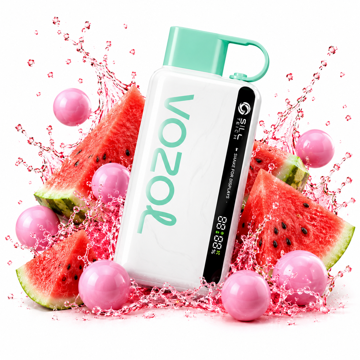 VOZOL STAR - WATERMELON BUBBLEGUM 9000 PUFFS - AusVape Direct