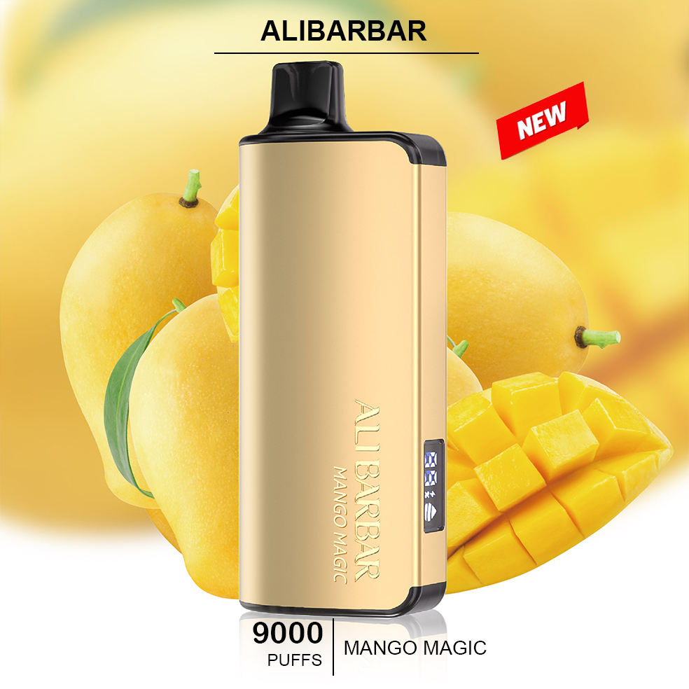 ALIBARBAR INGOT MANGO MAGIC-9000 puffs