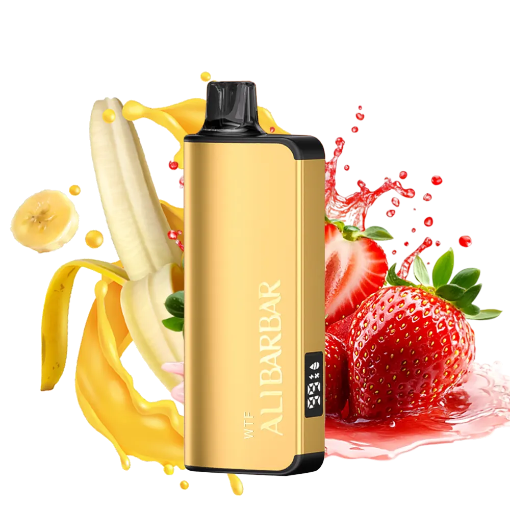 Alibarbar Ingot Strawnana - 9000 puffs - AusVape Direct