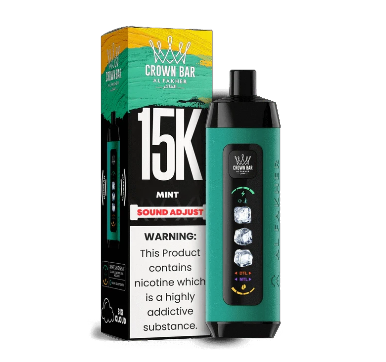 Mint Al Fakher Crown Bar Ice Adjust 15k